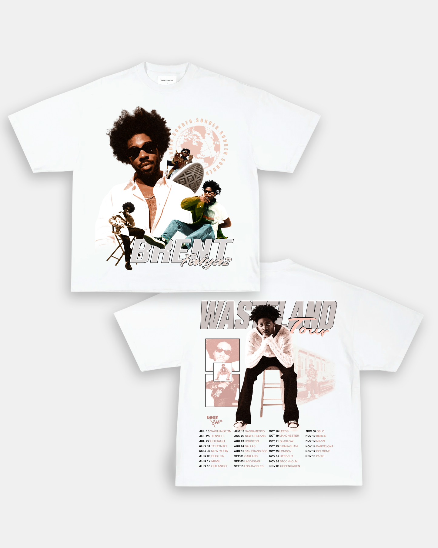 WASTELAND TOUR TEE - [DS] Style001