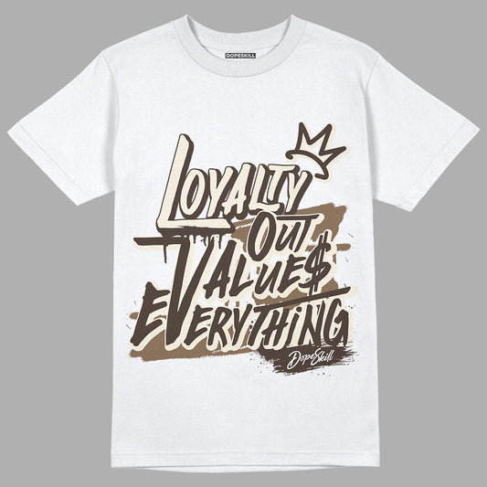 AJ 1 Low OG ‚ÄúReverse Mocha‚Äù DopeSkill T-Shirt LOVE Graphic