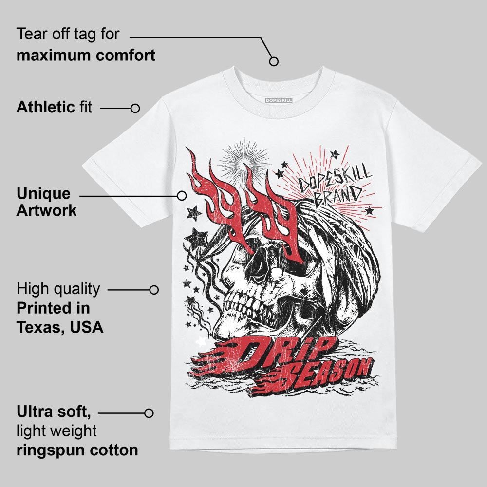 Bred 11s DopeSkill T-Shirt Drip Season Graphic