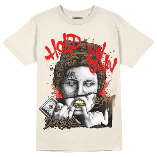 AJ 1 Low OG ‚ÄúReverse Mocha‚Äù DopeSkill Sail T-shirt Hold My Own Graphic