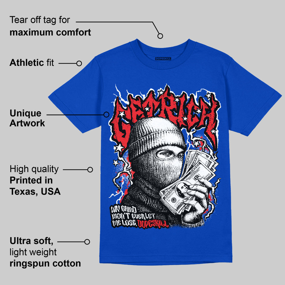 Blueberry 12s DopeSkill Royal T-shirt Wealthy Graphic