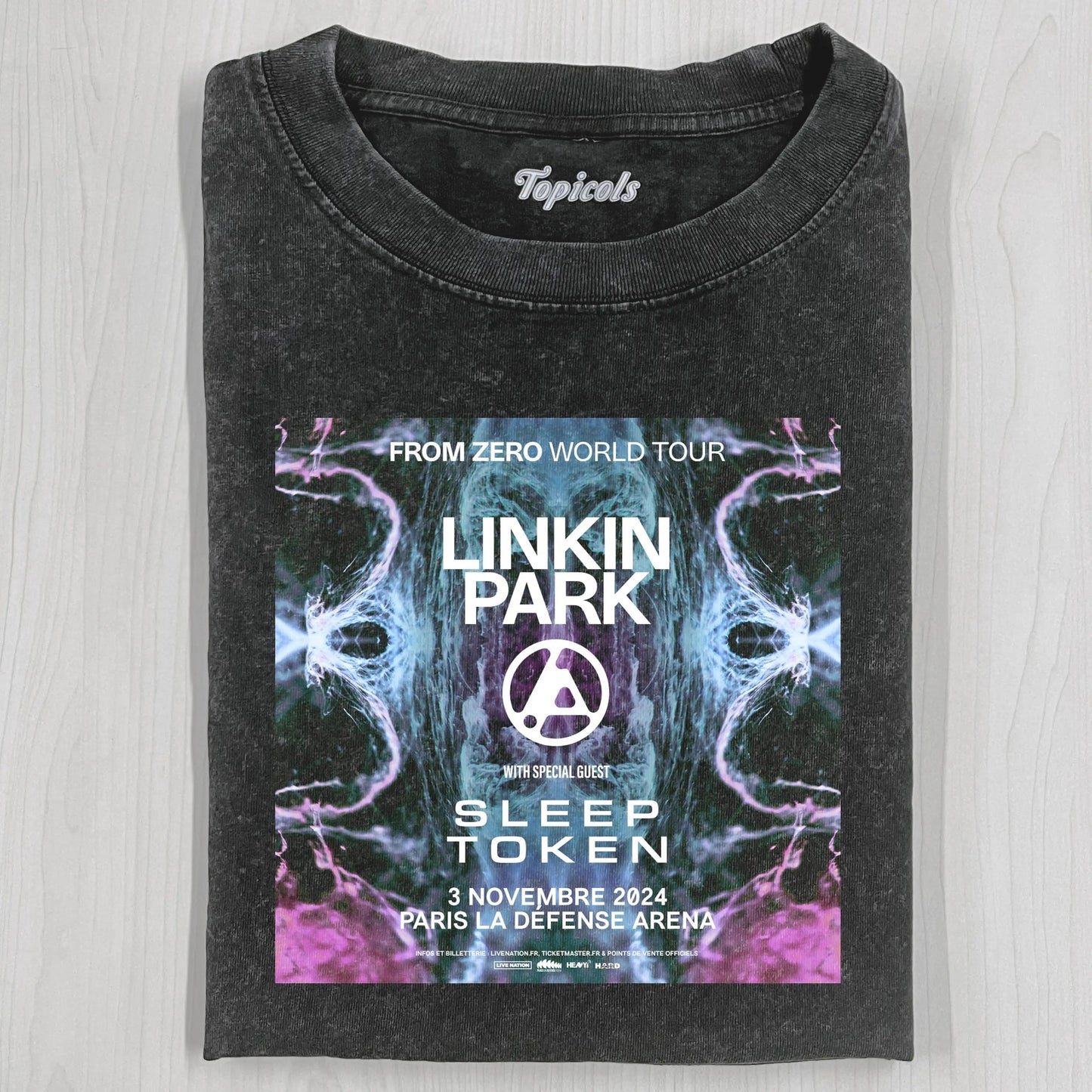 LINKIN PARK & FROM ZERO WORLD TOUR TEE Style001