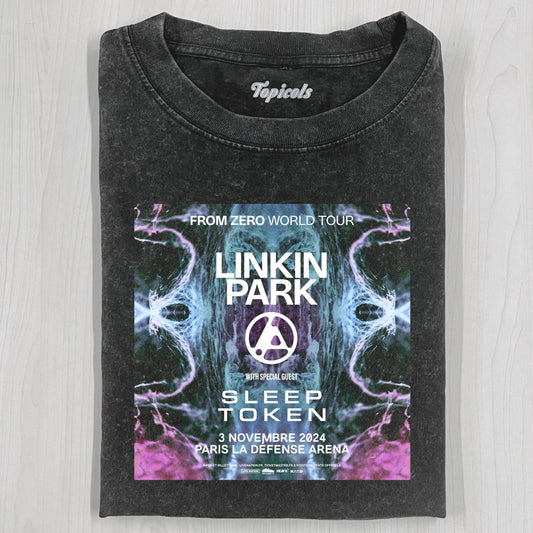LINKIN PARK & FROM ZERO WORLD TOUR TEE Style001
