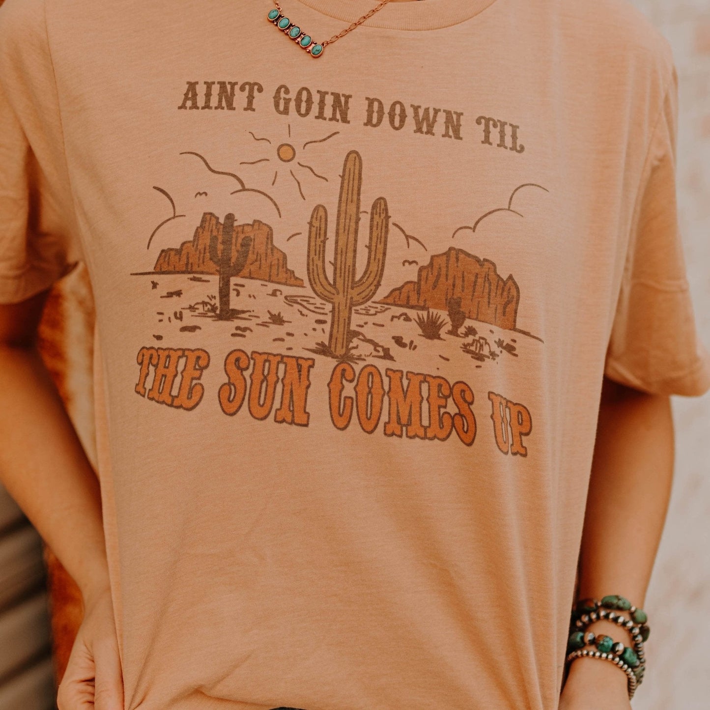 Ain't Goin Down Graphic Tee Shirt