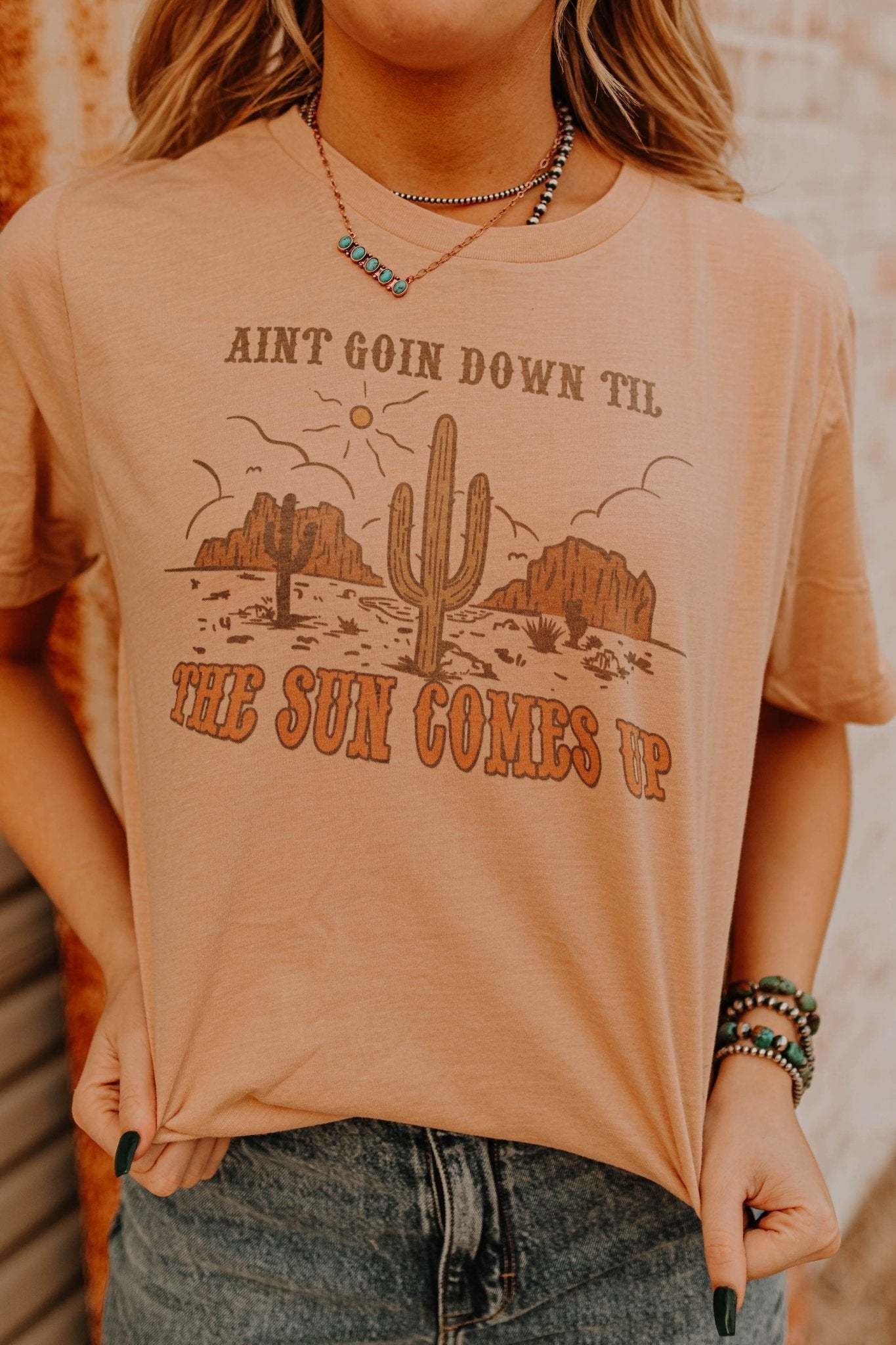 Ain't Goin Down Graphic Tee Shirt