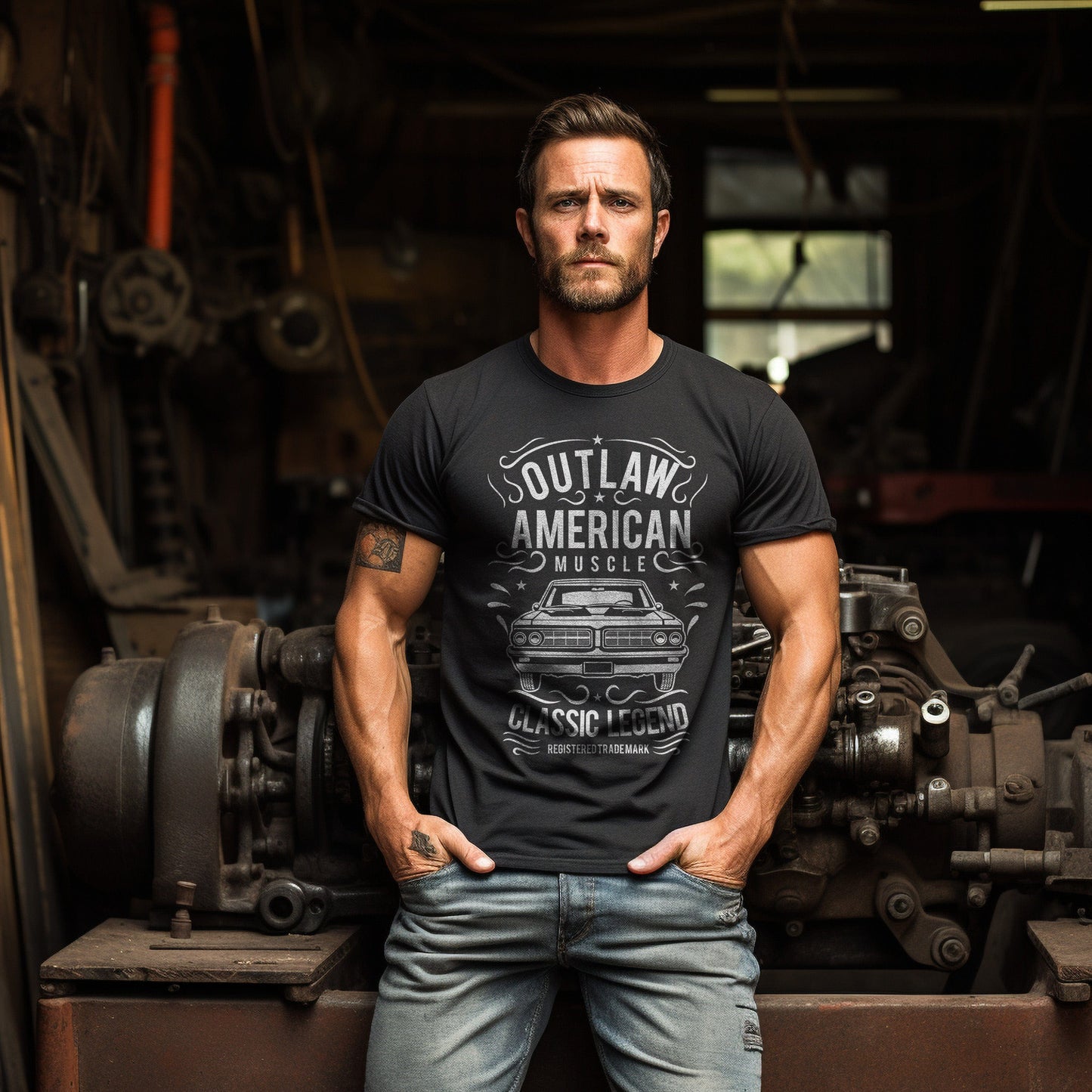 American Muscle TShirt Unleash