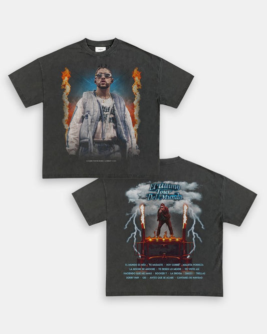 BAD BUNNY - EL ÃšLTIMO TOUR DEL MUNDO VINTAGE TEE - [DS]