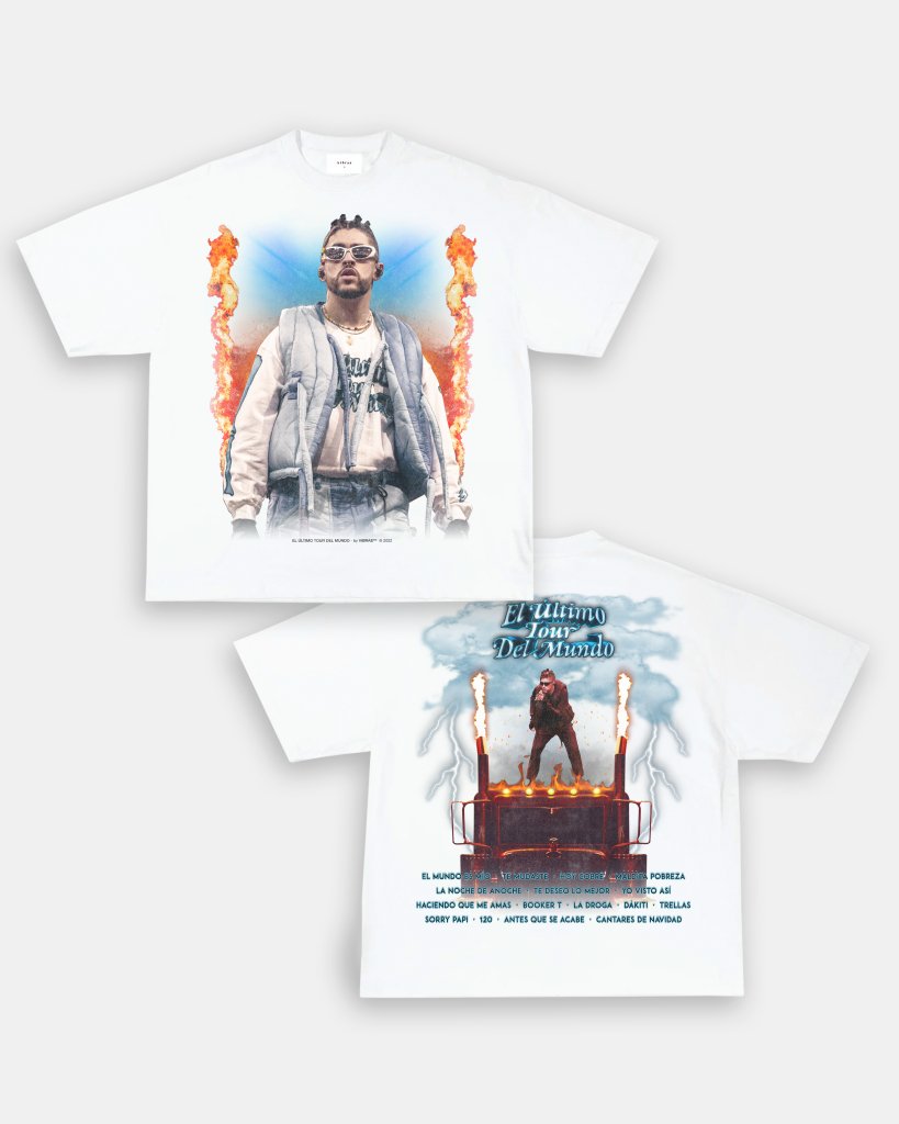 BAD BUNNY - EL ÃšLTIMO TOUR DEL MUNDO VINTAGE TEE - [DS]