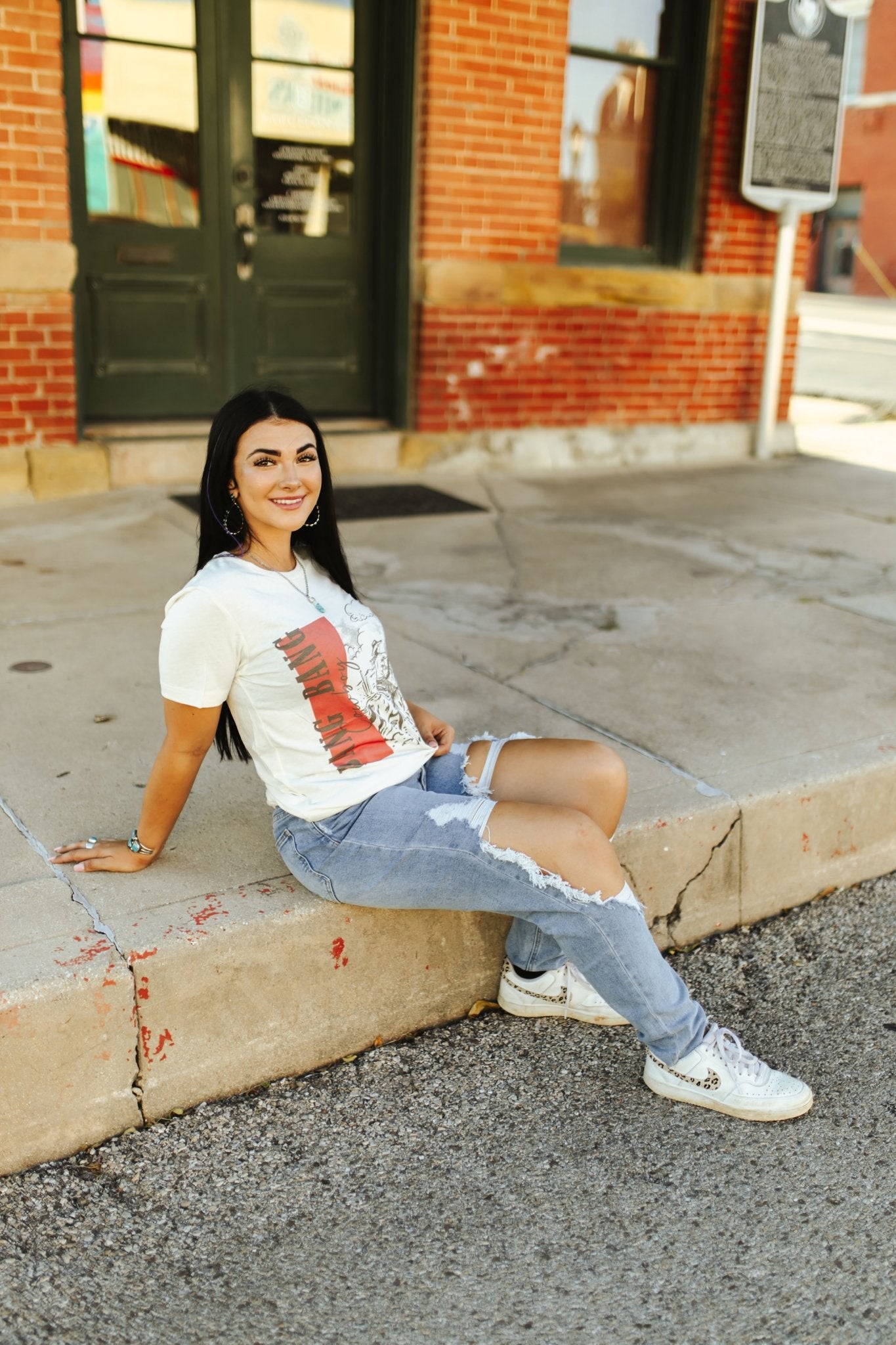 Bang Bang Cowboy Graphic Tee Shirt