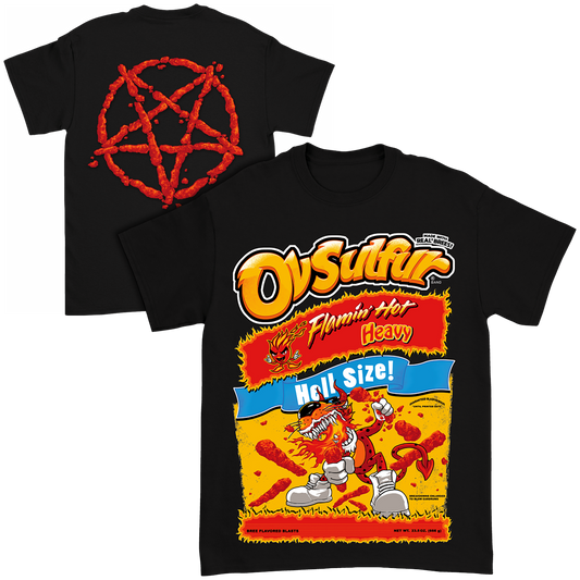 Ov Sulfur "Flamin' Hot BREEtos (Black)" T-Shirt