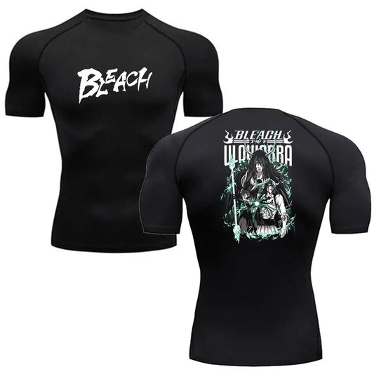 Bleach Anime Compression Shirt ‚Äì Men's Breathable Rash Guard Style002
