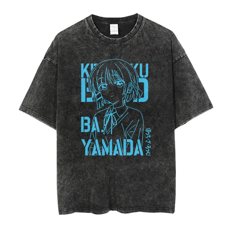 Bocchi The Rock Yamada Shirt Oversized Style Anime Shirt