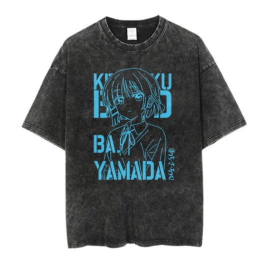 Bocchi The Rock Yamada Shirt Oversized Style Anime Shirt