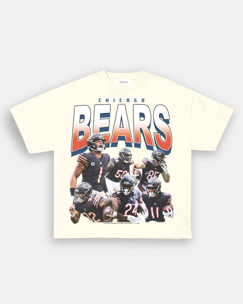CHICAGO BEARS VINTAGE TEE Style001