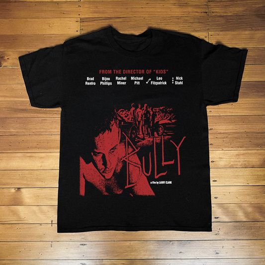 '01 LARRY CLARK'S BULLY PROMO BLACK T-SHIRT