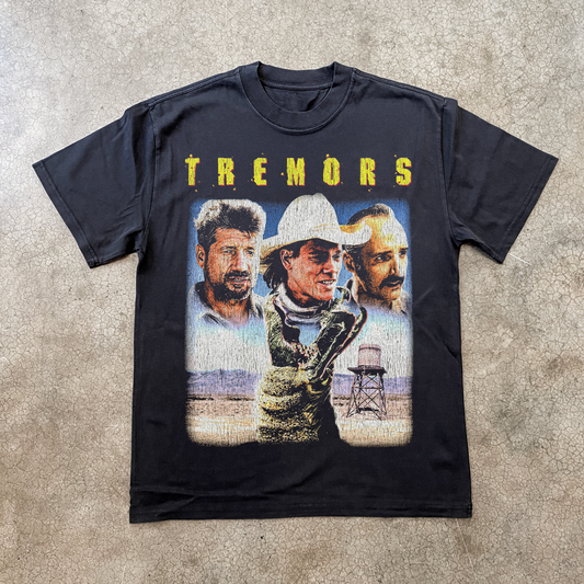 '90 TREMORS PROMO BLACK T-SHIRT