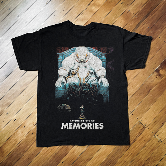 '95 MEMORIES ANIME PROMO BLACK T-SHIRT