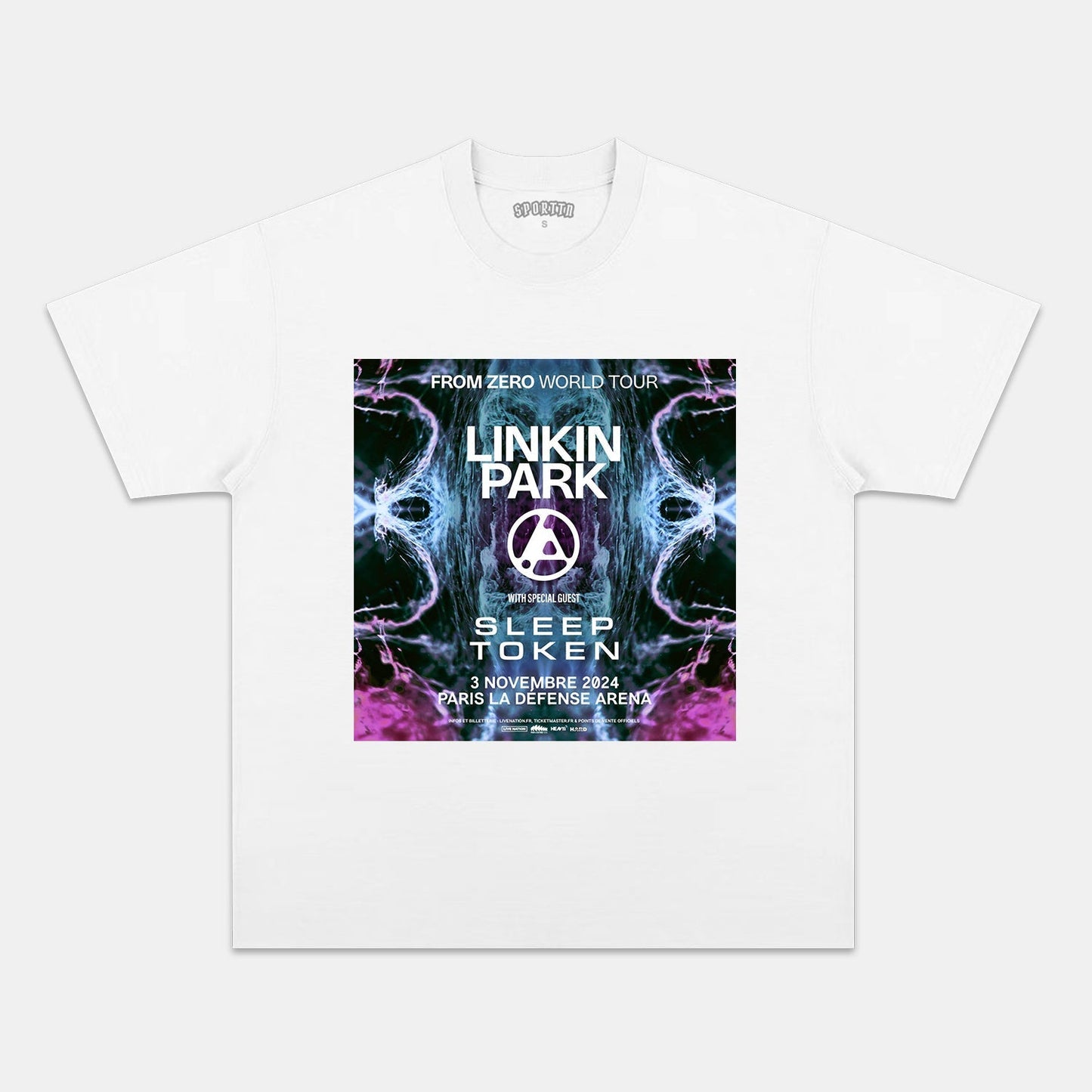 LINKIN PARK & FROM ZERO WORLD TOUR TEE Style002