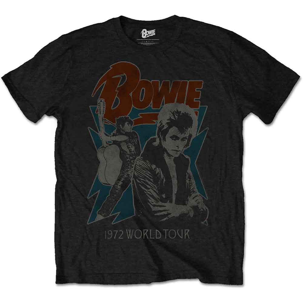 1972 World Tour T Shirt Black