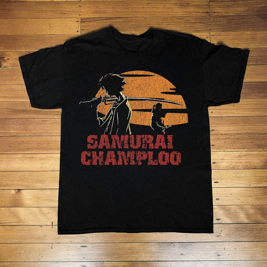 '04 SAMURAI CHAMPLOO BLACK T-SHIRT