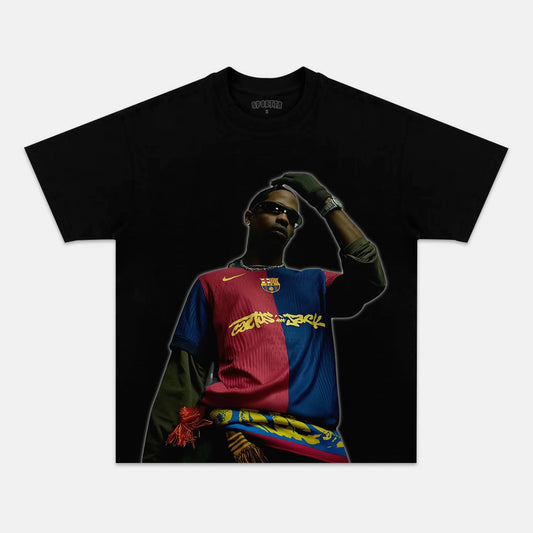 TRAVIS SCORTT & FC BARCELONA 2025 TEE Style001