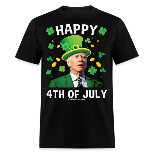 Happy 4th Of July St Patrick's Day Funny Confused Biden Unisex Classic T-Shirt