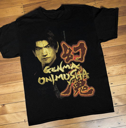 '02 GENMA ONIMUSHA XBOX BLACK T-SHIRT