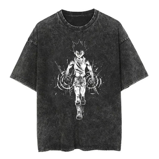 Hunter x Hunter Gon Shirt Oversized Style Anime Shirt Style010