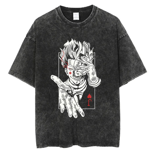 Hunter x Hunter Hisoka Shirt Vintage Style Anime Shirt Style003