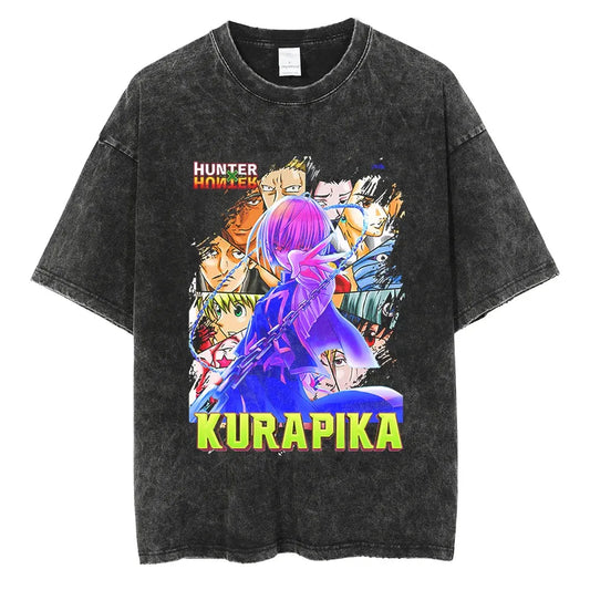 Hunter x Hunter Kurapika Shirt Vintage Style Anime Shirt Style006