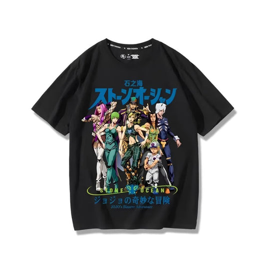 JoJo‚Äôs Bizarre Adventure Stone Ocean Saga Anime Shirt