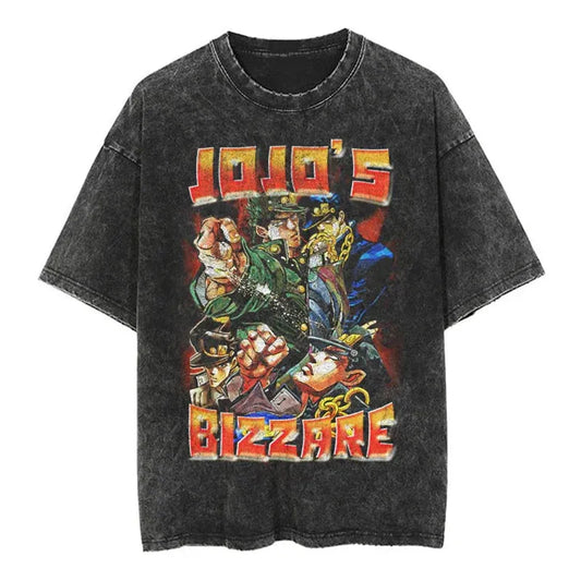 Jojos Bizarre Adventure Jotaro Shirt Oversized Style Anime Shirt Style003