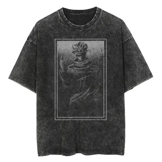Jujutsu Kaisen Shirt Satoru Gojo Oversized Style Anime Shirt Style002