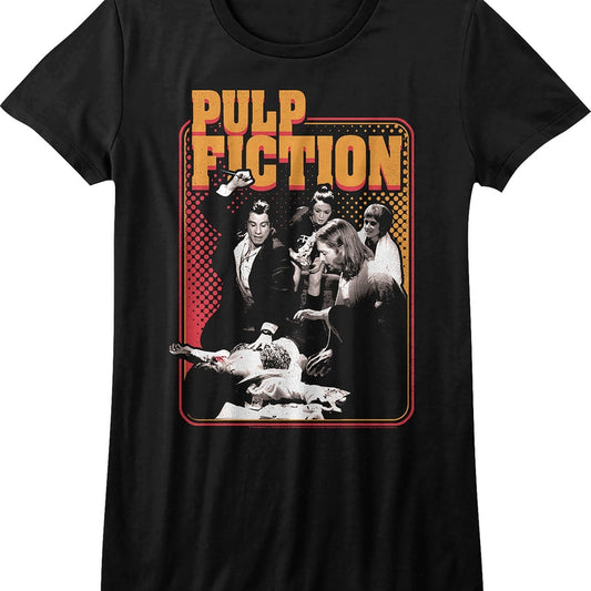 Womens Adrenaline Shot Pulp Fiction Shirt
