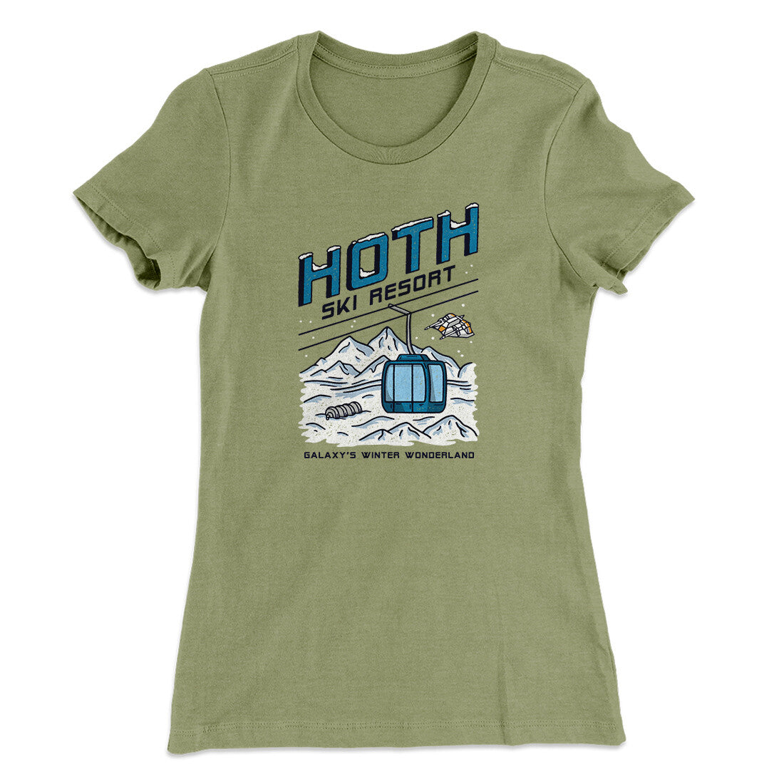 Hoth Ski Resort Women's T-Shirt