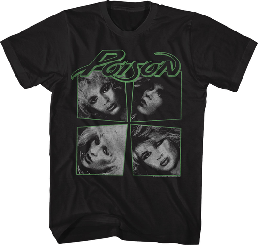 Vintage Look What The Cat Dragged In Photos Poison T-Shirt