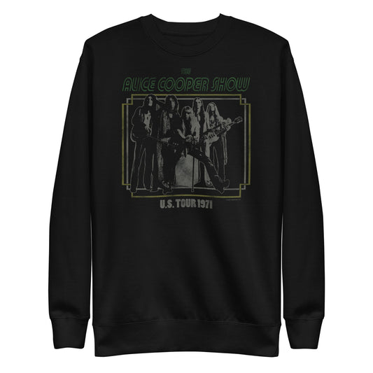 Alice Cooper  1971 US Tour Sweatshirt Apparel