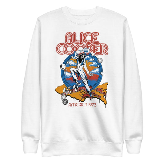 Alice Cooper  1973 Tour Sweatshirt Apparel