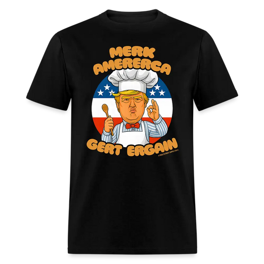Merk Amererca Gert Ergain Funny Trump Swedish Chef Parody Unisex Classic T-Shirt