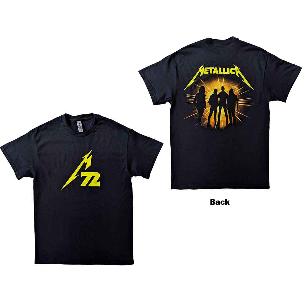 72 Seasons Strobes Photo T Shirt Black
