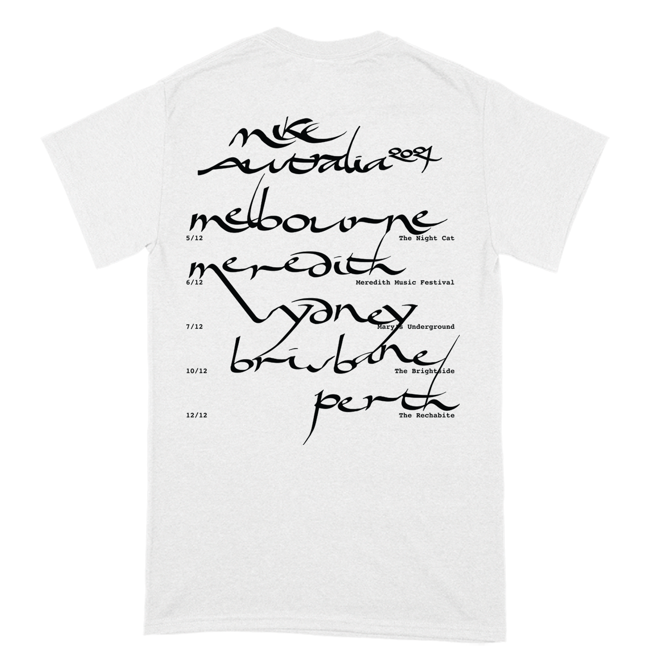 AUS Tour T-Shirt