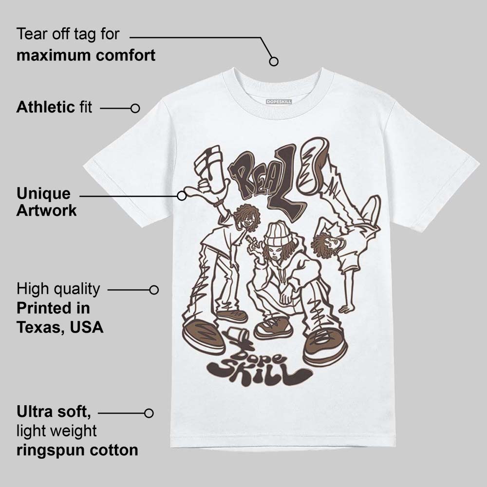 Baroque Brown 12s DopeSkill T-Shirt Real Y2K Players Graphic