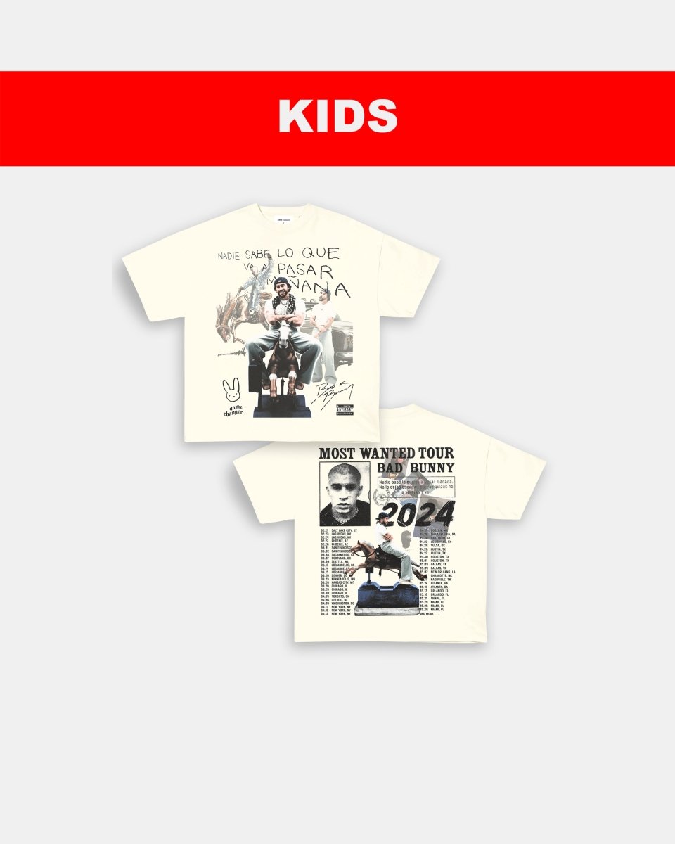 MOST WANTED TOUR - KIDS TEE - [DS]