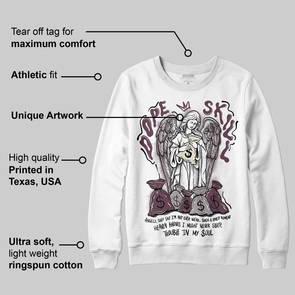 A Ma Maniere x "Violet Ore" 5s DopeSkill Sweatshirt Angels Graphic