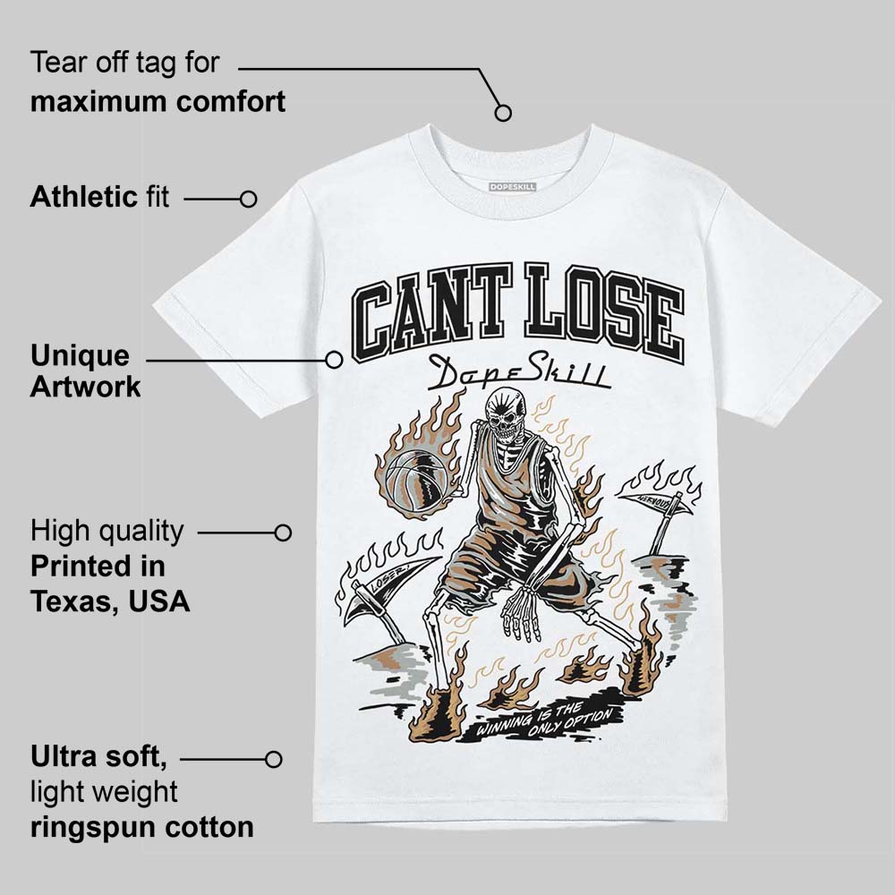1906R ‚ÄòWhite Gold‚Äô DopeSkill T-Shirt Cant Lose Graphic