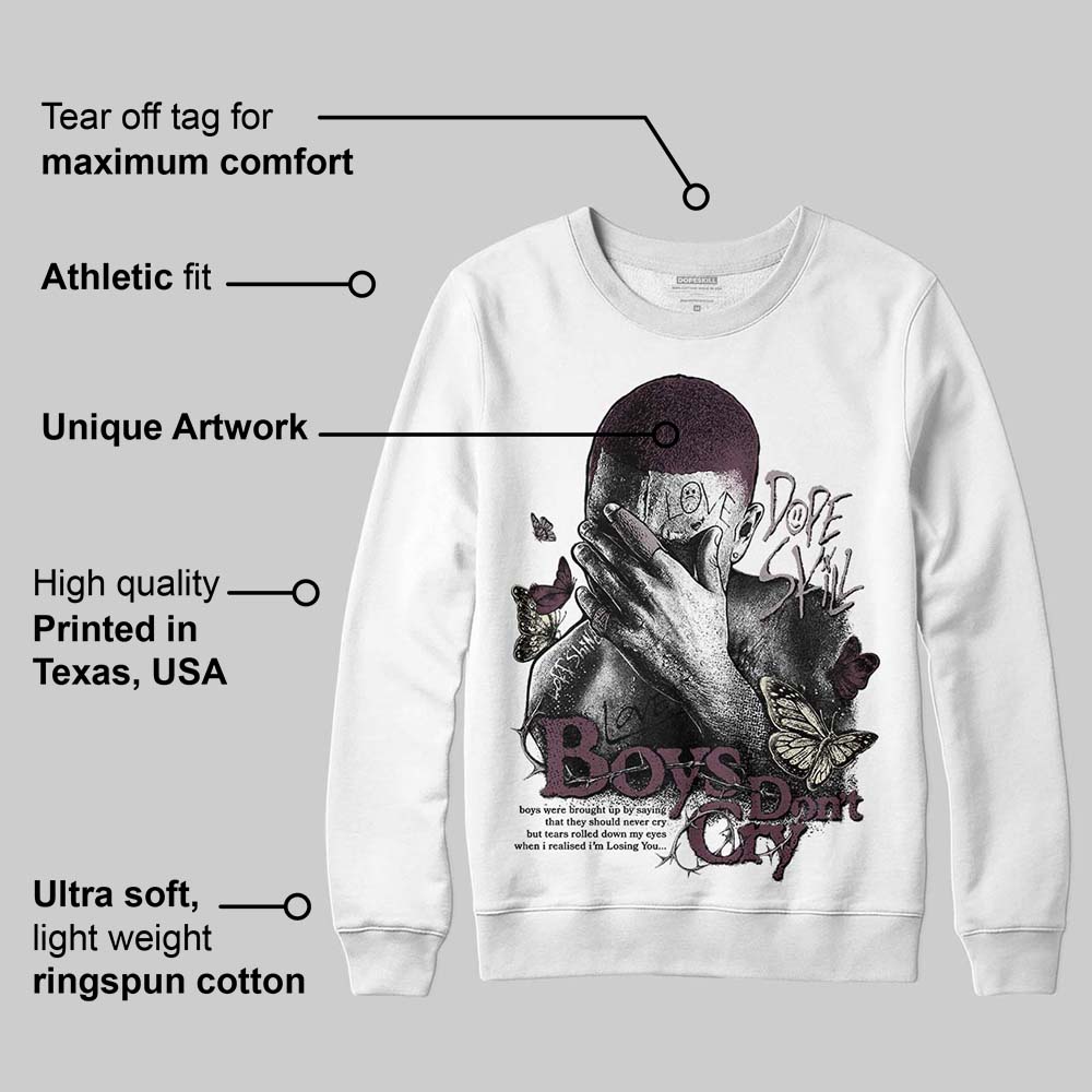 A Ma Maniere x "Violet Ore" 5s DopeSkill Sweatshirt Boys Don't Cry Graphic