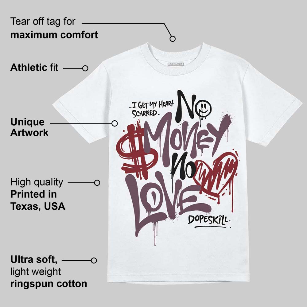 A Ma Maniere x "Violet Ore" 5s DopeSkill T-Shirt No Money No Love Typo Graphic