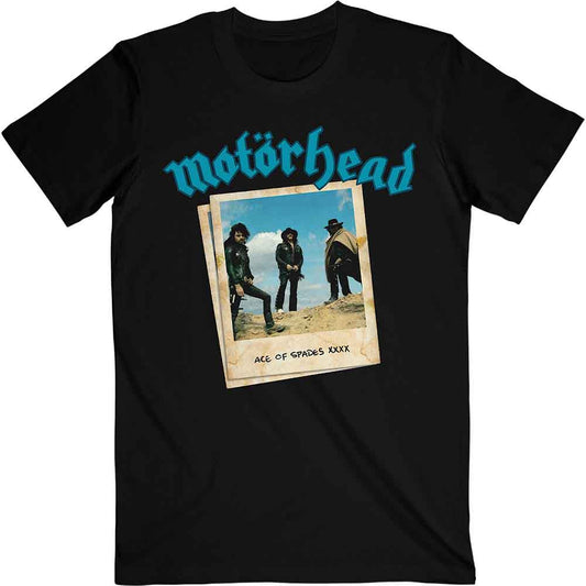 Ace of Spades Photo T Shirt Black