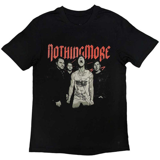Band Photo T Shirt Black