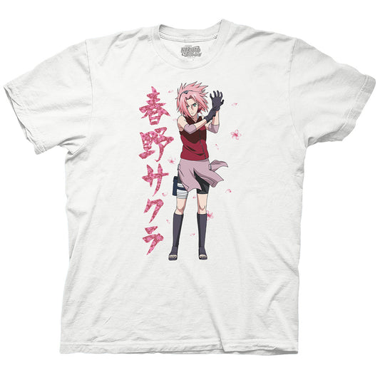 Naruto Shippuden Sakura Cherry Blossoms Anime Adult T-Shirt